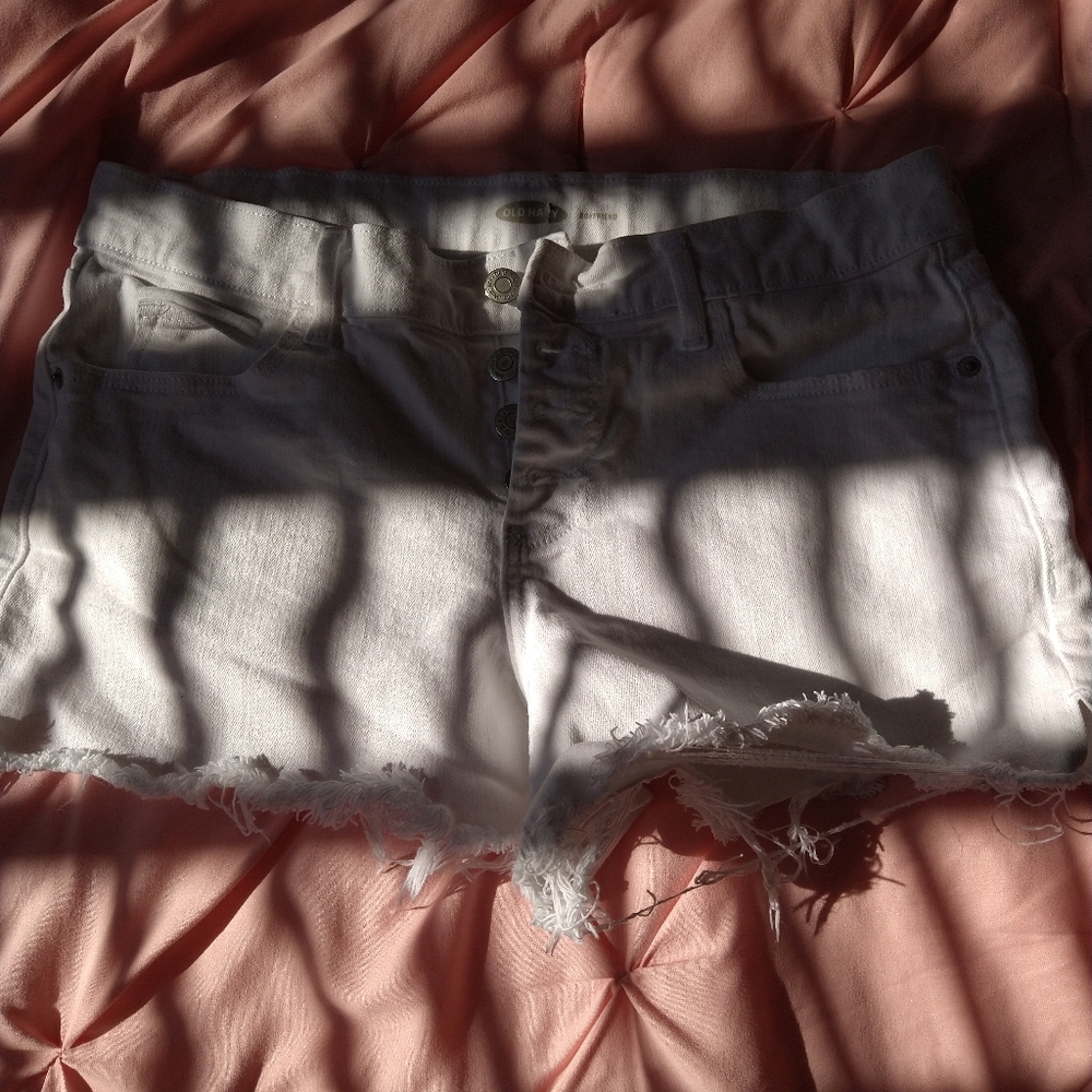 Old Navy White shorts.